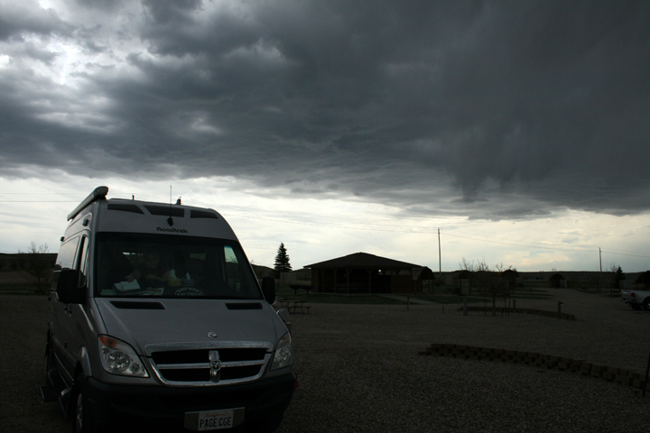 Our First Storm Brewing