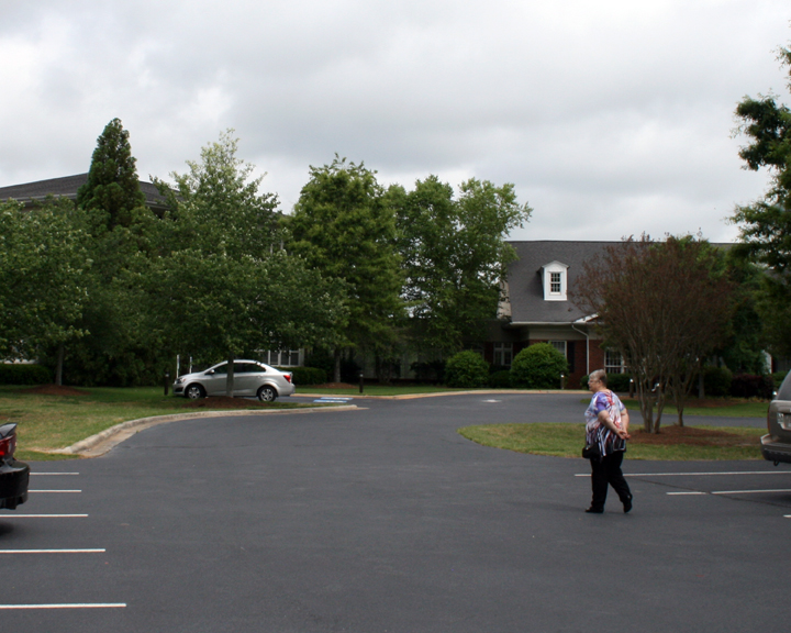 Entering Welsley Woods